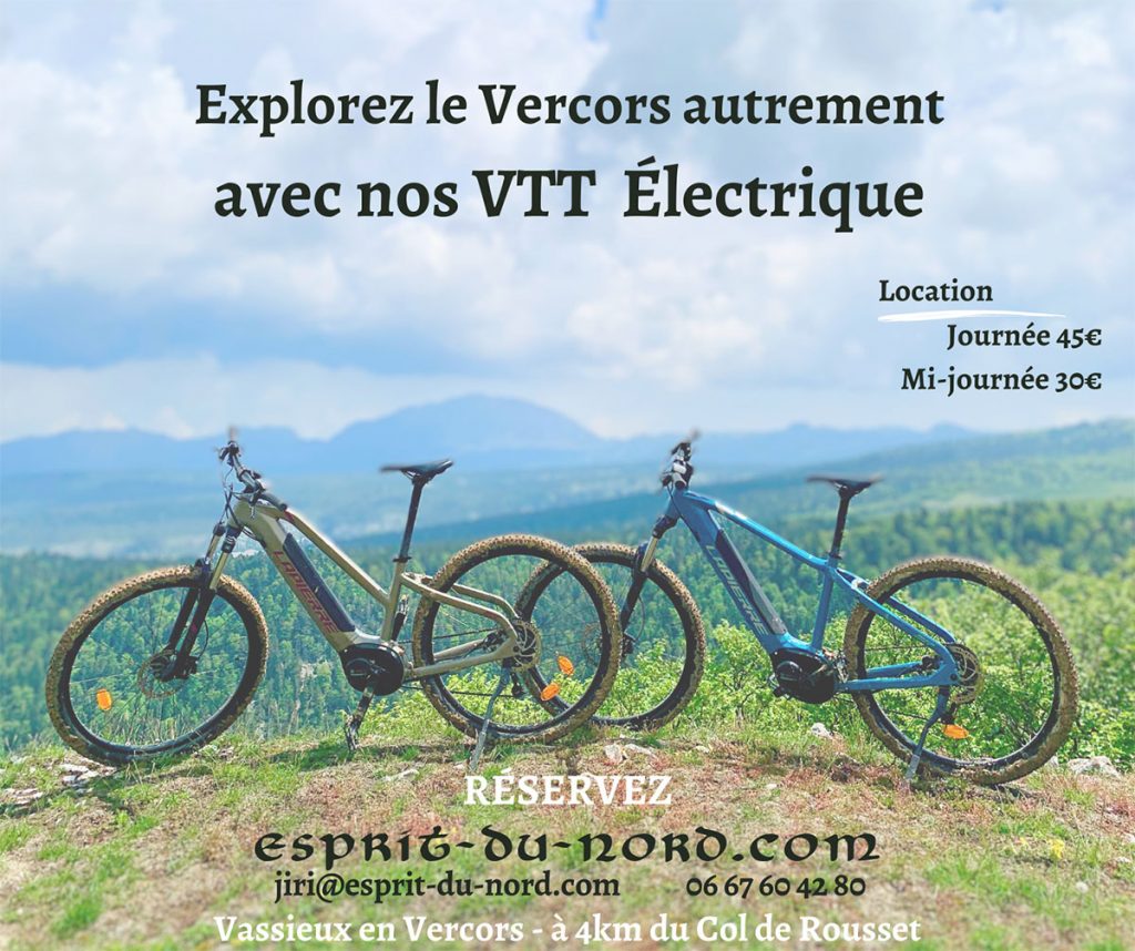 Explorez le Vercors autrement avec nos VTT électriques